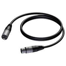 Procab CAB595/10 - Акустический кабель 2х1,5 кв.мм, XLR 3-pin (вилка-розетка)