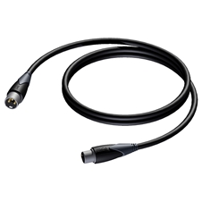 Procab CLA595/10 - Акустический кабель 2x1,5 кв.мм, XLR 3-pin (вилка) – XLR 3-pin (розетка)