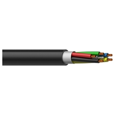 Procab LSS504B - Акустический кабель 5x0,4 кв.мм со стальным сердечником для подвесных акустических систем, черный