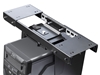 ErgoFount BPCH-05 -Подставка для системного блока до 10 кг под стол с выдвижением и вращением, черная