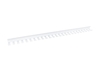 ErgoFount PCS-147W - Горизонтальный гибкий кабель-канал, 1470 мм, белый