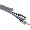 Kondator 429-25SG - Самозакрывающаяся кабельная оплетка, 25 мм, длина 25 м, серая