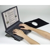 Kondator 426-5710 - Подставка для ноутбука с регулировкой вращения, серебристая
