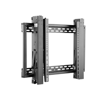 ErgoFount BWM-06-46T - Модульное настенное выдвижное крепление для видеостен из дисплеев диагональю 45–70'' (push in – pop out), портретная ориентация, черное