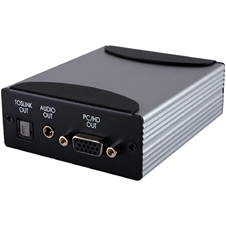 Cypress CA-COMP100R – Приемник сигналов VGA, аналогового или S/PDIF стереоаудио, передаваемых по витой паре