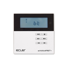 Ecler eWAMPBT - Усилитель для настенного монтажа 2х10 Вт – 8 Ом с FM-радио, USB, micro SD, Bluetooth