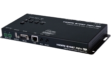 Cypress CH-2535RX - Приемник, масштабатор сигналов HDMI 4K/60, Ethernet, ИК и RS-232 из витой пары CAT5e, с локальный входом HDMI, деэмбеддером стереоаудио и двумя релейными выходами