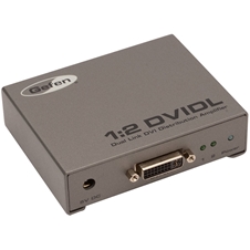 Gefen EXT-DVI-142DLN - Усилитель-распределитель 1:2 сигналов интерфейса DVI-D Dual Link, HDCP на первом выходе