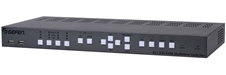 Gefen EXT-DVIK-MV-41 - Мультивьювер/KVM-коммутатор 4x1:2 сигналов DVI-D, USB, стереоаудио и микрофонного аудио