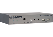 Gefen EXT-HDKVM-LANRX – Приемник сигналов HDMI, USB, сигналов управления ИК, RS-232 и двунаправленного аудио из IP-сетей 1000BaseT