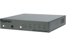 Gefen EXT-MFP – Мультиформатный процессор сигналов CV, VGA, DVI-D, HDMI, DisplayPort и аудио в сигналы DVI-D и HDMI и аудио