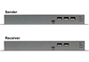 Gefen EXT-UHDA-HBT2 - Комплект устройств для передачи HDMI 2.0 с HDCP 2.2/1.4, EDID, RS-232, Ethernet, аналогового стерео, обратного цифрового S/PDIF и двунаправленного ИК по витой паре CAT5e