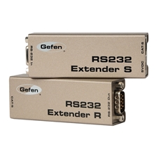 Gefen EXT-RS232 – Комплект устройств для передачи сигналов интерфейса RS-232 по одному кабелю витой пары