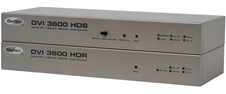Gefen EXT-DVI-3600HD – Комплект устройств для передачи сигналов интерфейсов DVI, USB 2.0, RS-232 и аудио по оптоволокну