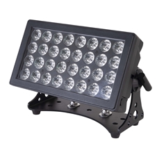 Sagitter SG IPLED32CDL - Всепогодный заливающий прожектор 32 x 12 Вт RGBWA-UV LED с ультрафиолетом, IP65