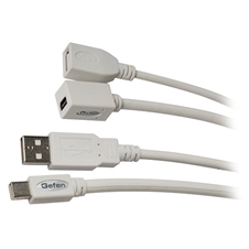 Gefen CAB-MDPUSBN - Комбинированный кабель mini DisplayPort и USB тип «A» (вилка-розетка) 