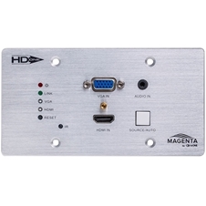 tvONE MG-WP-611 - Передатчик, масштабатор, коммутатор сигналов HDMI, VGA с аудио, ИК и RS-232 в витую пару CAT6, HDBaseT