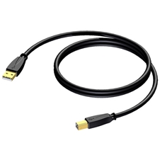 Procab CXU610 - Кабель USB тип A (вилка) – USB тип В (вилка)