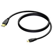 Procab CXU620 - Кабель USB тип A (вилка) – miniUSB тип A (вилка)