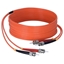 Procab FBS125 - Дуплексный оптоволоконный кабель с разъемами ST/PC, 62,5/125 мкм (вилка-вилка), малодымный, без галогенов