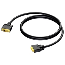 Procab CDV140 - Кабель DVI-D Dual Link (вилка-вилка) (22 AWG)