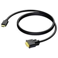 Procab CDV160 - Кабель DVI-D (вилка) – HDMI (вилка) (22 AWG)