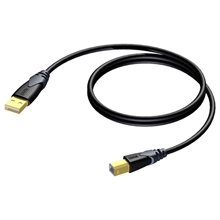Procab CLD610 - Кабель USB тип А (вилка) – USB тип В (вилка)