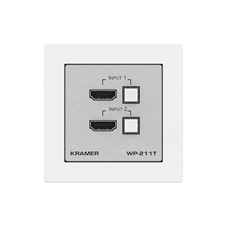 Kramer WP-211T - Настенная панель-коммутатор 2х1 HDMI с автоматическим переключением