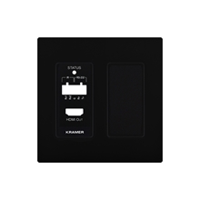 Kramer WP-789R US PANEL SET - Лицевая панель для приемника WP-789R/US-D(W), цвет черный