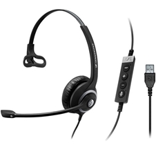 Sennheiser SC 230 USB CTRL II - Моногарнитура с разъемом USB для Unified Communications