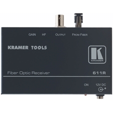 Kramer 611R - Приемник композитного видеосигнала передаваемого по оптоволоконной линии