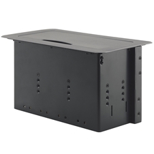 Kramer TBUS-6/DE/220V - Встраиваемая в мебель коробка для укладки и подключения кабелей