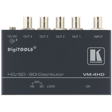 Kramer VM-4HD - Усилитель-распределитель 1:4 для всех спецификаций видеосигнала SDI