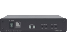 Kramer VM-80A - Двухрежимный усилитель-распределитель 1:8 звуковых симметричных стереосигналов