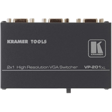 Kramer VP-201xl - Высококачественный механический коммутатор 2х1 сигналов VGA