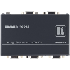 Kramer VP-450 - Высококачественный усилитель-распределитель 1:4 сигналов VGA