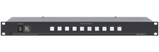 Kramer VS-1001xlm - Коммутатор 10х1:3 композитного видео и стереоаудиосигнала с переключением в интервале кадрового гасящего импульса