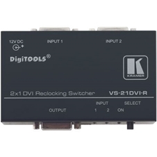Kramer VS-21DVI-R - Коммутатор 2x1 для цифровых сигналов DVI-D