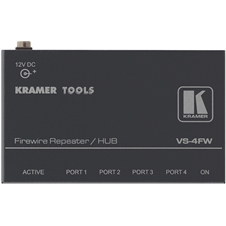Kramer VS-4FW - 4-портовый репитер, концентратор сигналов FireWire