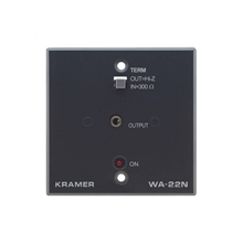 Kramer WA-22N(G) - Панель с приемником аудиосигнала, передаваемого по витой паре