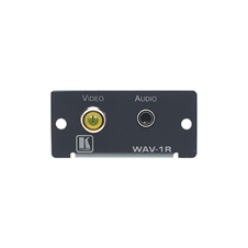 Kramer WAV-1R (G) - Вставка-переходник с разъема RCA и аудио 3,5-мм на клеммные блоки