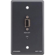 Kramer WP-120/US(G) - Настенная панель, приемник VGA сигнала из витой пары