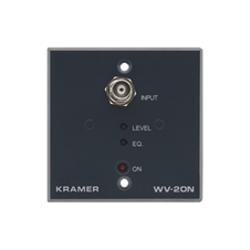 Kramer WV-20N/E(G) - Панель с усилителем-распределителем 1:2 и линейным усилителем для видео