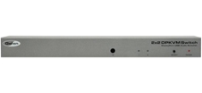 Gefen EXT-DPKVM-422 - Двухканальный коммутатор 2х1 сигналов DisplayPort, USB 2.0 и аудио