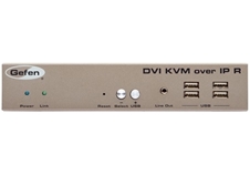 Gefen EXT-DVIKVM-LAN-LRX – Устройство для приема сигналов DVI, USB, сигналов управления RS-232 и аудио по IP сетям 1000BaseT