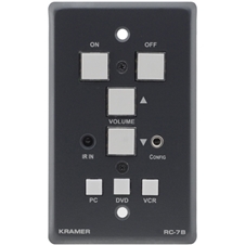Kramer RC-7B/U - Универсальный контроллер оборудования презентационного зала с 7-ю кнопками