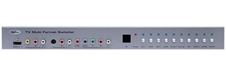 Gefen EXT-TV-MFS - Мультиформатный коммутатор композитных, S-video, компонентных, VGA, HDMI и аудиосигналов