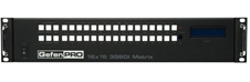 Gefen GEF-3GSDI-16416-PB - Матричный коммутатор 16x16 сигналов интерфейса 3G-SDI с поддержкой управления с лицевой панели