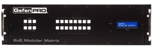 Gefen GEF-MOD-848 - Шасси модульного матричного коммутатора 8x8 сигналов DVI и/или DisplayPort