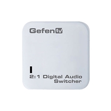 Gefen GTV-DIGAUD-241 - Коммутатор 2x1 цифрового звука в формате TOSLINK